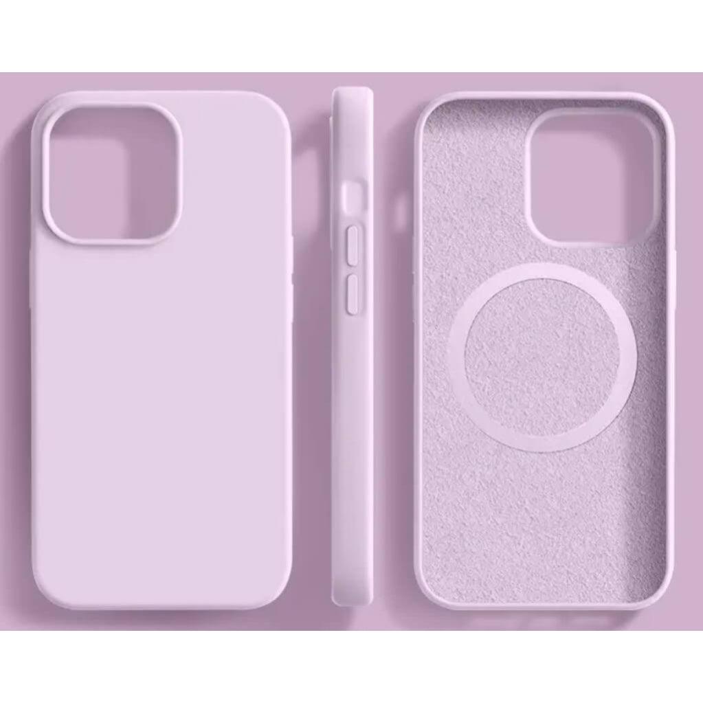 Silicone Case iPhone 12 - 12 Pro Color Violeta - iPhone Store Cordoba