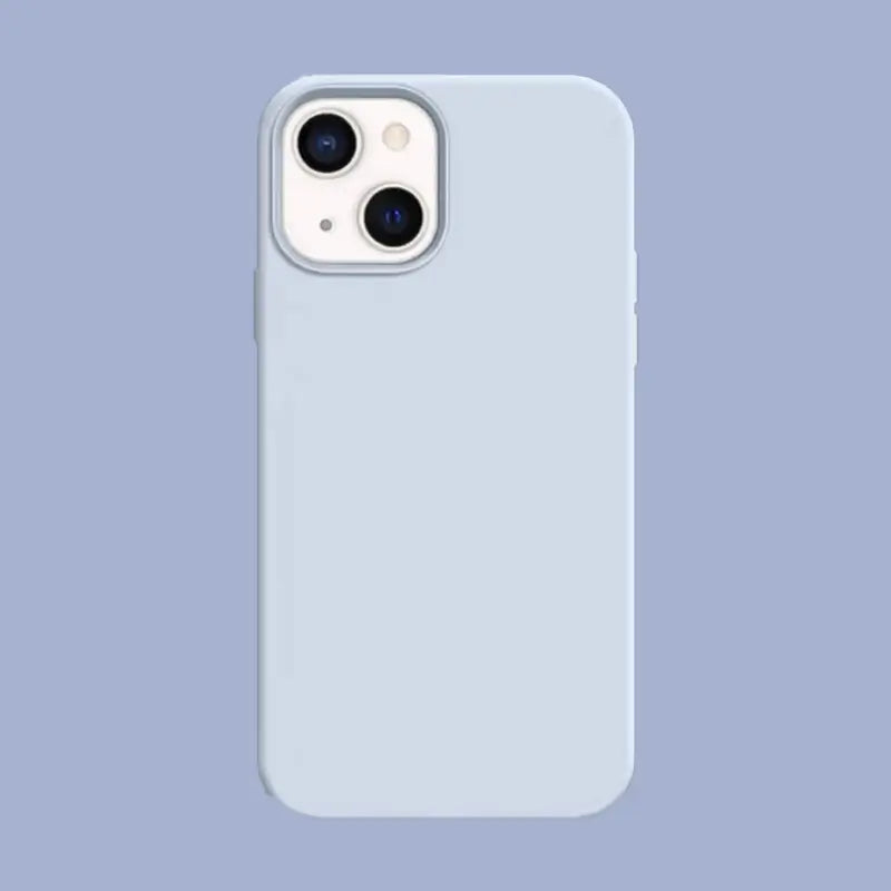 Silicone iPhone Case - Misty Blue - milkycases  - basic series 2