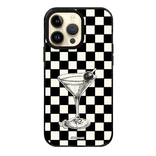 Sipping Martini iPhone Case - milkycases iphone case - elite iphone case