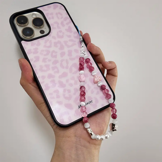 Smile Bloom Phone Charm | Handmade Phone Strap - Beaded Phone Charm