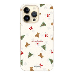 Snowflake Teddy iPhone Case