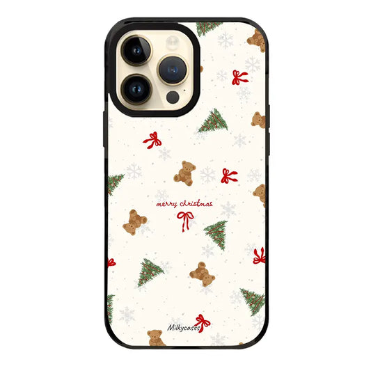 Snowflake Teddy iPhone Case