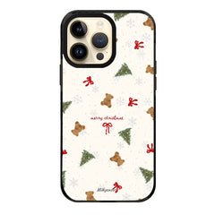 Snowflake Teddy iPhone Case