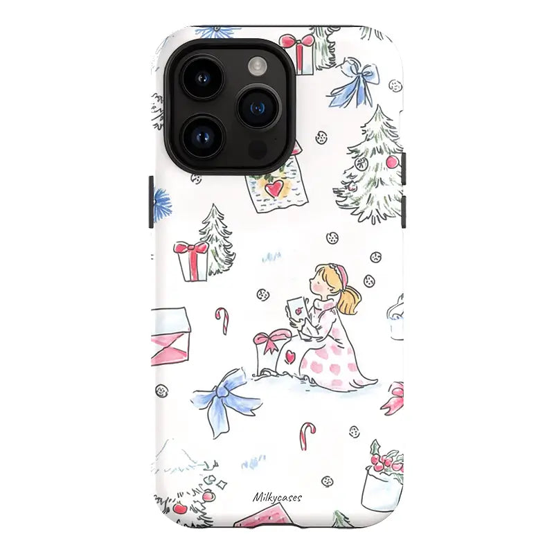 Snowy Tales iPhone Case - milkycases iphone case - tough iphone case