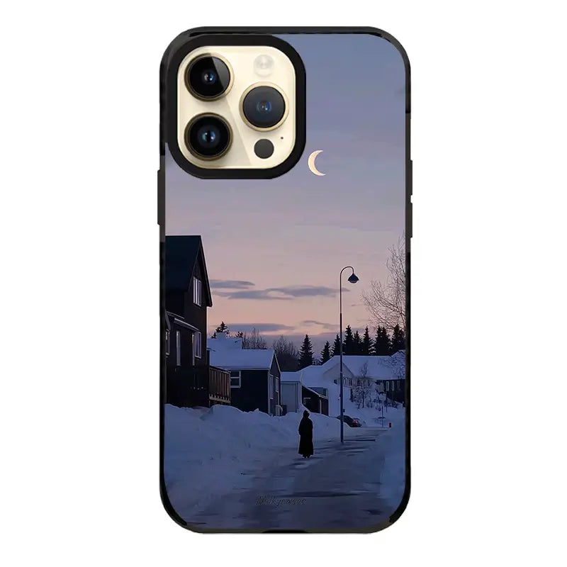 Snowy Wanderer iPhone Case - milkycases iphone case - elite iphone case