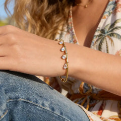 Solana Raindrop Bangle