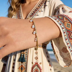 Solana Raindrop Bangle