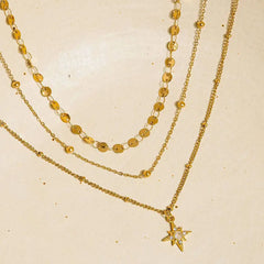 Starlit Layers Necklace