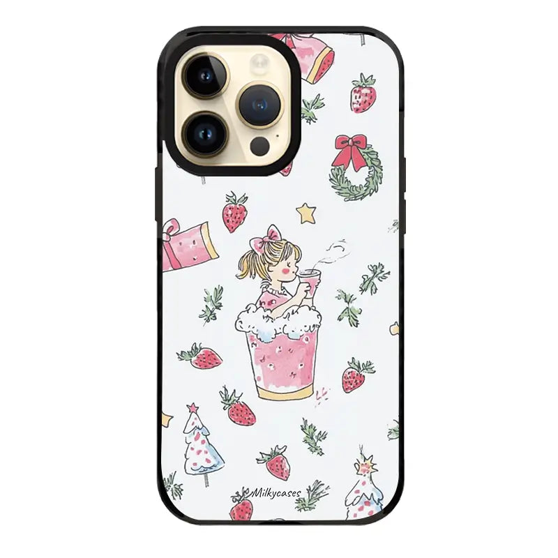 Strawberry Juicy iPhone Case - milkycases iphone case - elite iphone case