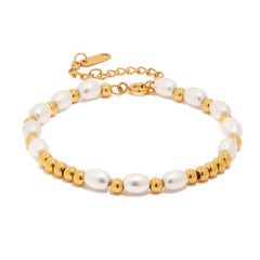 Sunday Pearl Bead Bracelet
