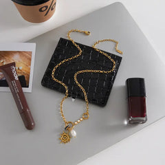 Sunlit Talisman Charm Necklace