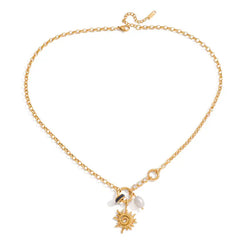 Sunlit Talisman Charm Necklace