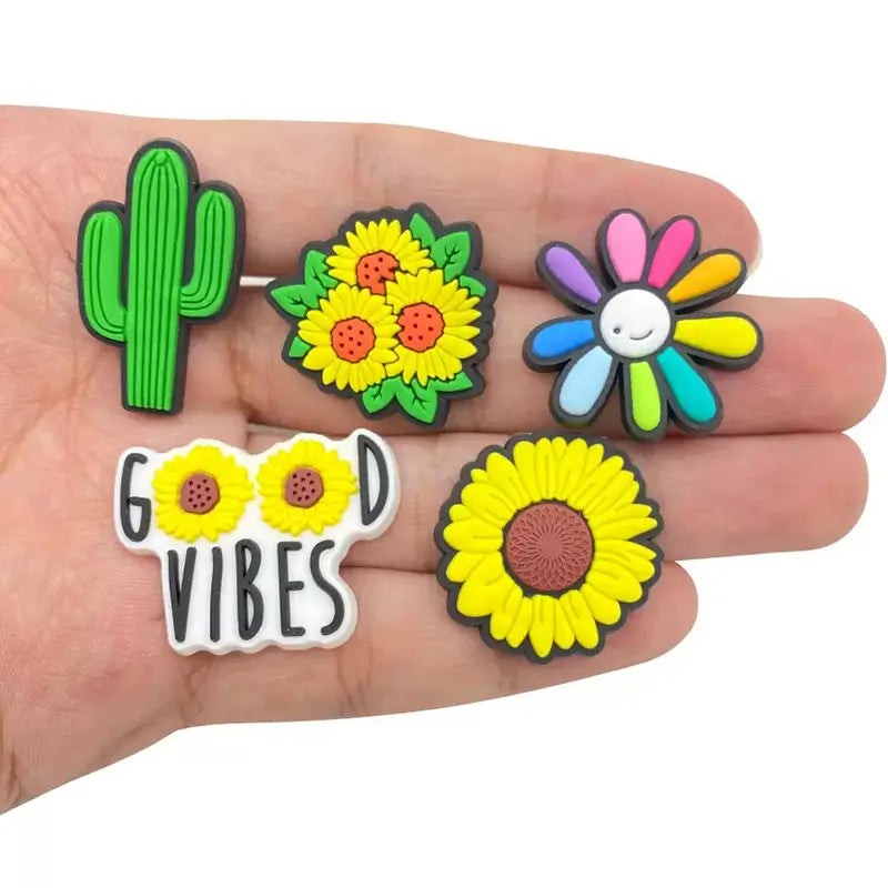 Sunny Bloom Charms for Crocs iPhone Case