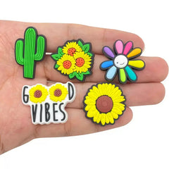 Sunny Bloom Charms for Crocs iPhone Case