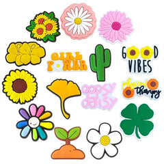 Sunny Bloom Charms for Crocs iPhone Case