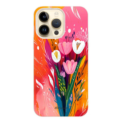 Sunrise Tulips iPhone Case - milkycases iphone case - compostable iphone case