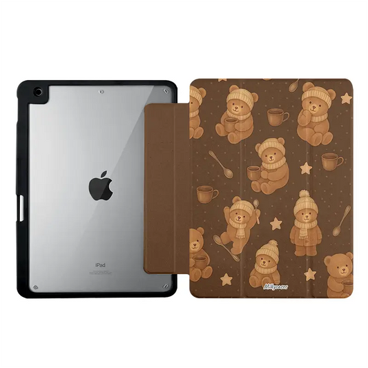 Teddy Café iPad Case - milkycases