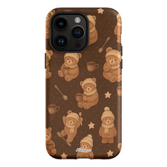 Teddy Café iPhone Case - milkycases2 - tough iphone case