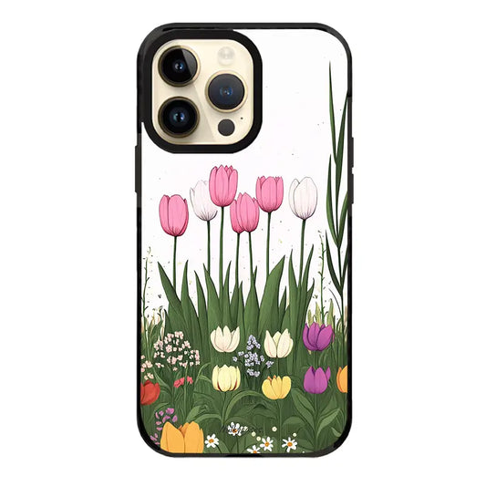 Tulips Garden iPhone Case