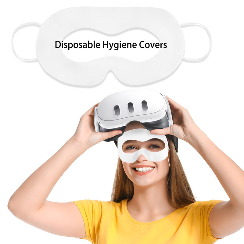 VR Disposable Hygiene Covers  Apple Vision Pro - apple vision pro accessories - milkycases - how to make my apple vision pro comfortable