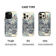 Van Gogh's Old Vineyard with Peasant Woman iPhone Case