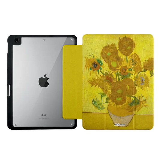 Van Gogh's Sunflowers iPad Case - milkycases - front