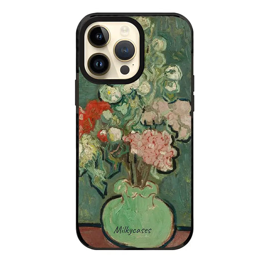 Van Gogh's Vase of Flowers iPhone Case