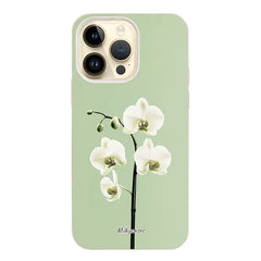 Verdant Orchid iPhone Case - milkycases iphone case - compostable biodegredable iphone case