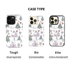 Winter Cottage iPhone Case - milkycases iphone case - 1 case type