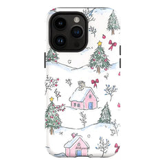 Winter Cottage iPhone Case - milkycases iphone case - tough iphone case