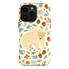 Woodland Bear iPhone Case - milkycases - tough iphone case