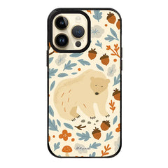 Woodland Bear iPhone Case - milkycases1 - elite iphone case