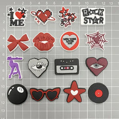 Y2K Mood Hole Charms for Crocs iPhone Case