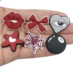 Y2K Mood Hole Charms for Crocs iPhone Case