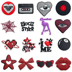 Y2K Mood Hole Charms for Crocs iPhone Case