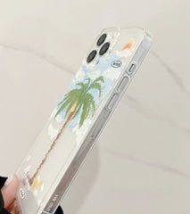 coconut tree iphone case - milkycases
