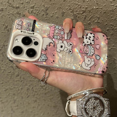 Cute Dog Shell Pattern iPhone Case