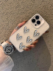 Heart Shell Pattern iPhone Case