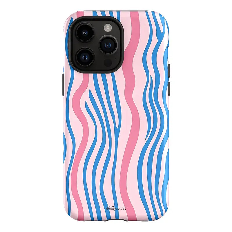 tough iphone case - Candy Waves iPhone Case - milkycases iphone case - pattern iphone case