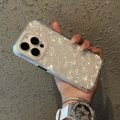 White Shell Pattern iPhone Case