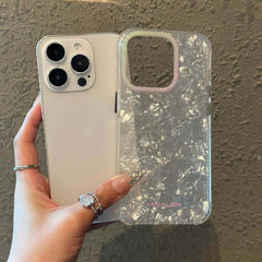 White Shell Pattern iPhone Case